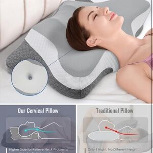 NEW Neck Pillow Memory Foam Pillows